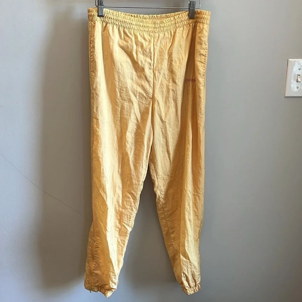 Vintage Ixspa by Jamie Sadock Track Suit Set Windbreaker & Nylon Joggers Size XS
